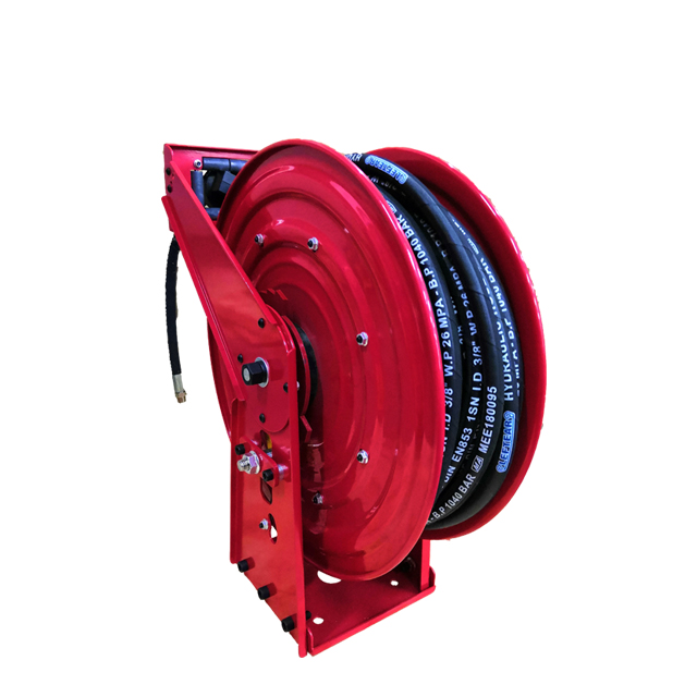 Retractable water hose reel | Brass swivel reel ASSH490D 