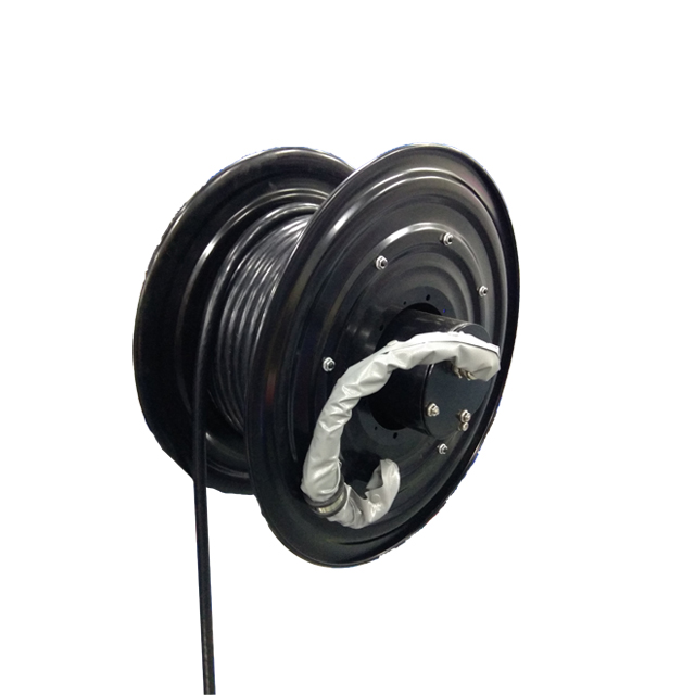 Wall mounted cable reel | Retractable electric cord reel ESSC370F