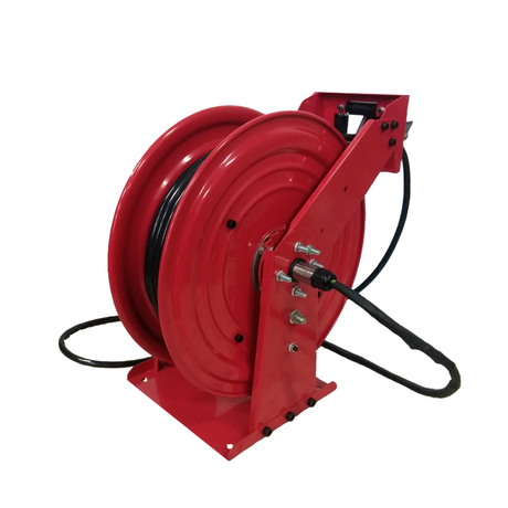 Wall mounted extension cord reel | Retractable cable reel ASSC370D ...