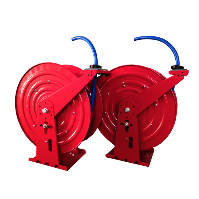 Metal water hose reel industrial | Spring hose reel ASSH660D