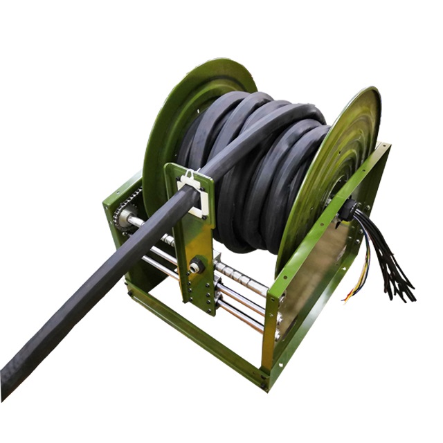 Motorized industrial hose and cable reel EEMO660D